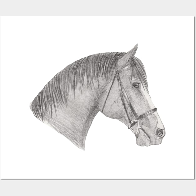 Bridled Horse Wall Art by Shyflyer